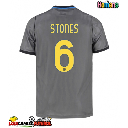 Camisa de Futebol Inter Milan John Stones #6 Equipamento Alternativo 2026-27 Manga Curta